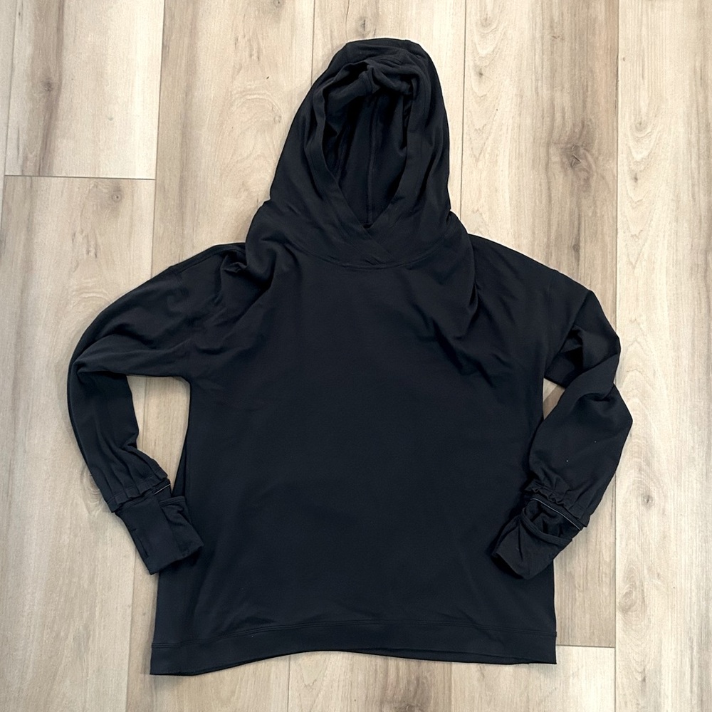 Lululemon Black Hooded Sweatshirt